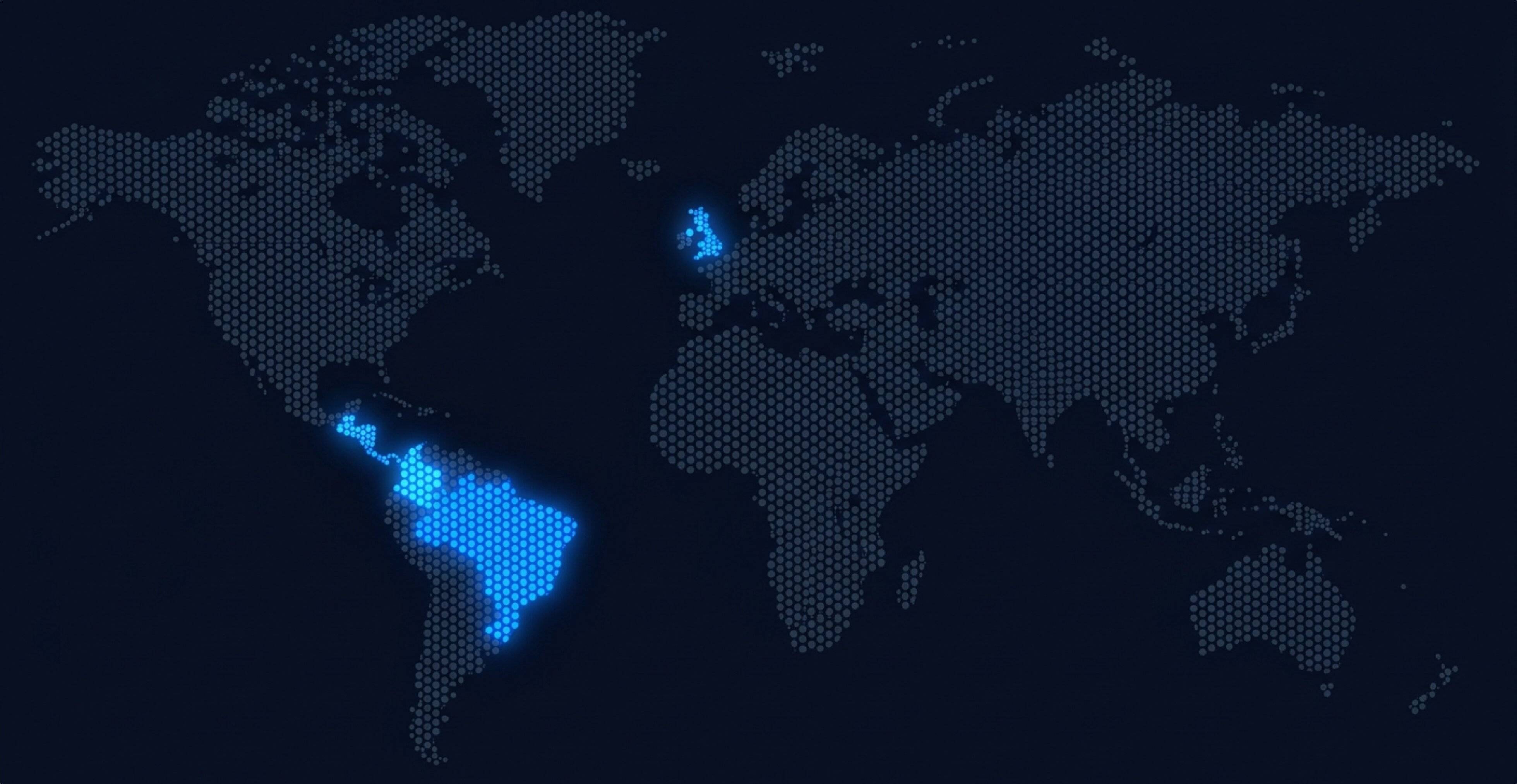 Production infrastructure across four countries